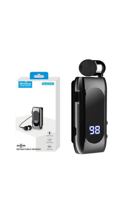 Ios/android Çift Telefon Uyumlu Makaralı Titreşimli Dijital 5.2 Pro Bluetooth Kablosuz Kulaklık
