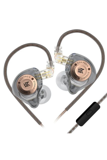 KZ EDX PRO X 1DD 10mm Dinamik Sürücü Kulak Içi Kulaklık Mikrofonlu