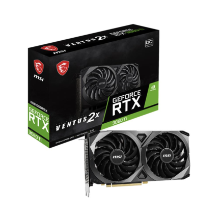 MSI RTX 3060 TI Ventus 2X OCV1 LHR 256 Bit GDDR6 8 GB
