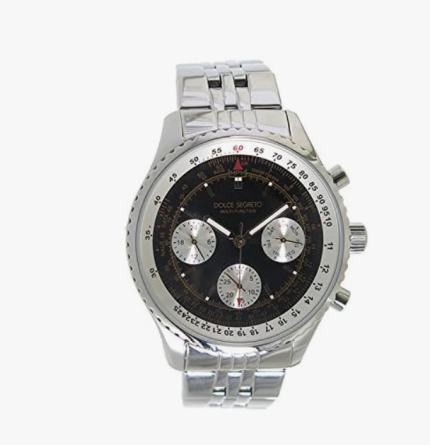 Dolce Segreto Chrono Quartz Erkek Saati MBR100BKS Siyah