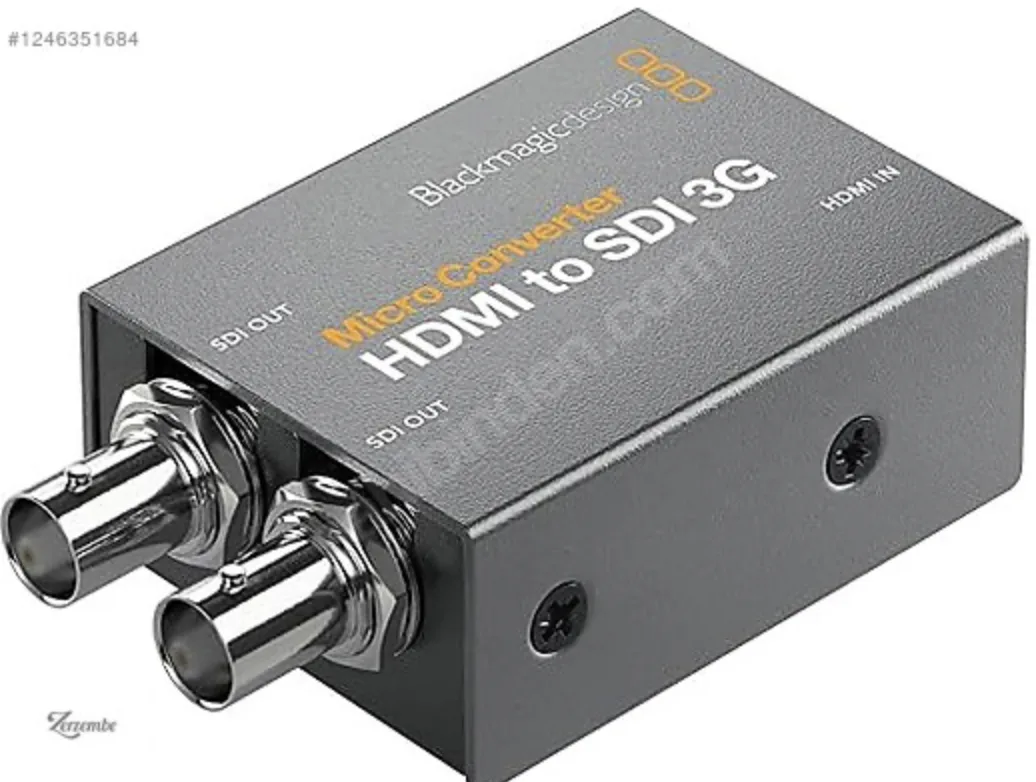 Blackmagic Micro Converter HDMI-SDI 3G'ye CONVCMIC:HS03G CMP-93