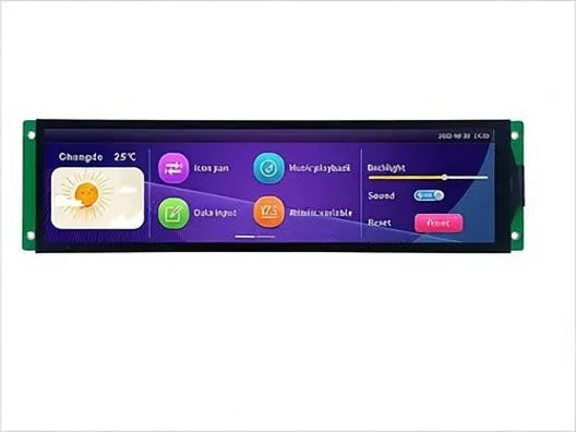 DWIN 8.8 inç 1920x480 TFT LCD HMI ekran modülü Q11X