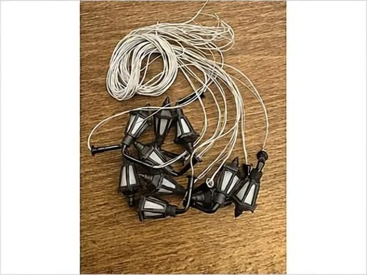 10 Sokak Lambası Aydınlatma Sokak Lambası Tren Modeli E148X