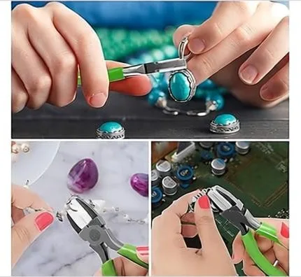 Boncuk işleme, tel bükme için takı pensesi D77X