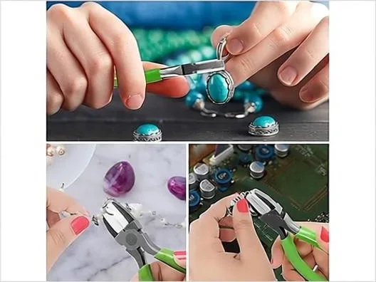 Boncuk işleme, tel bükme için takı pensesi D77X