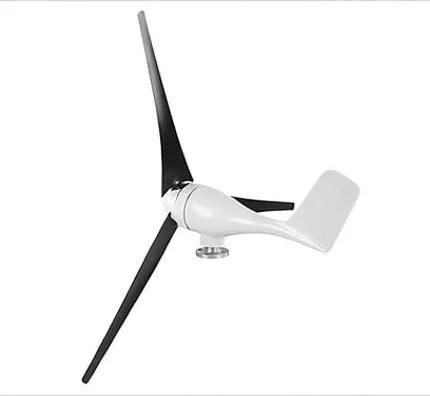 1200W Küçük Rüzgar Türbini Kiti Jeneratörü Gülü 3 Bıçak R37X