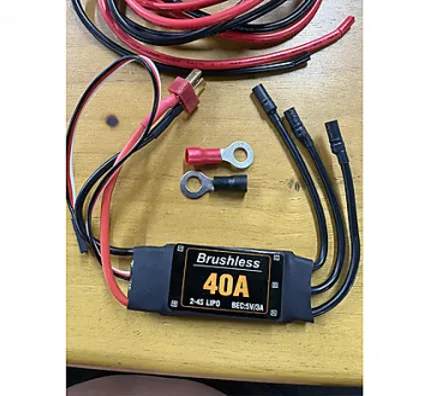 Brushless 40A 2-4s Lipo Fircasiz motor, 30 Amper Güc Kablo E40X