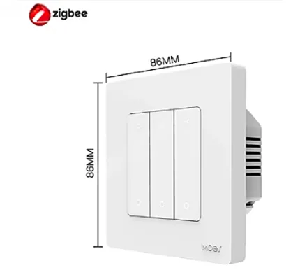 MOES ZigBee Akıllı Perde Anahtarı Yıldız Halkası Panjur B1X
