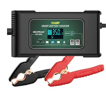 NEXPEAK pil şarj cihazı 35A 12 V 24 LCD dokunmatik X358Y