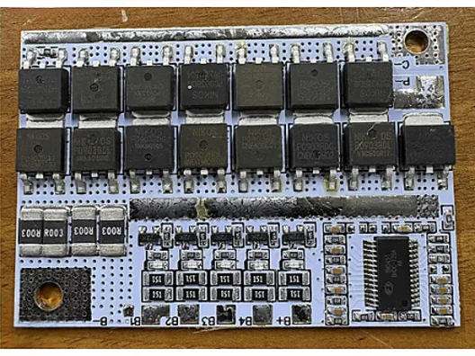 vitrin-1629 BT3-5_v2 3S 4S 5S 18.5V 100A BMS kartı Pil koruma Devresi EC49X
