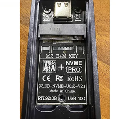 UPQI 9210b H2391 NVMe kasa NVMe SATA NGFF kasa Q101X