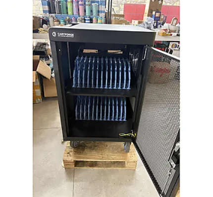 Şarj Arabası 24 Cihazlık Mobil Şarj İstasyonu