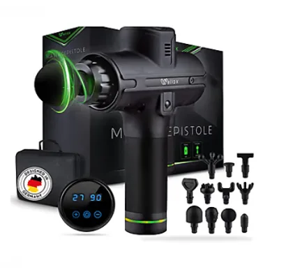 Wellax masaj tabancası - 11 masaj başlığı X441Y