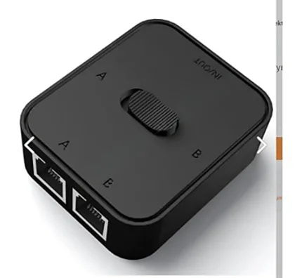 Port RJ45 Ethernet Switch Çevirici Çoklayıcı X132Y