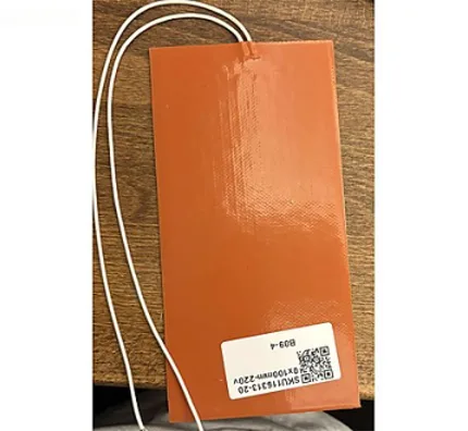 220V Silikon Isıtma Pedi Kare Kauçuk Isı Mat Isıtmalı Yatak Q96X