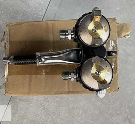 Çift Kafa Krom Kaplama Boya Tabancası 1.4 Nozle X23Y