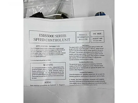 vitrin-648 ESD5500E IEZ70-252 HIZ KONTROL KARTI GOVARNOR C22X