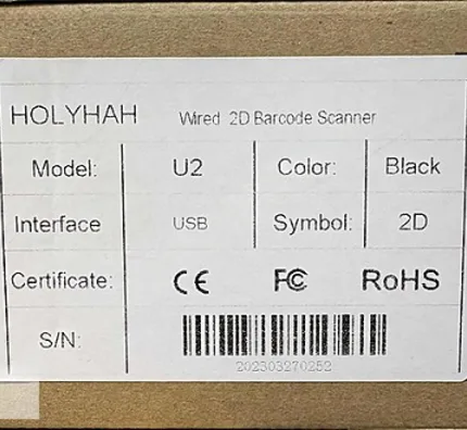 HOLYHAH 2D Barkod Okuyucu Barkod Scanner X10Y