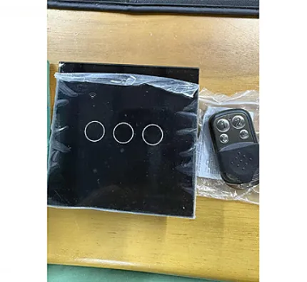 DS-101 3 lü Wifi Kumandali Işık Anahtarı Akıllı Ev Hayatı B15X