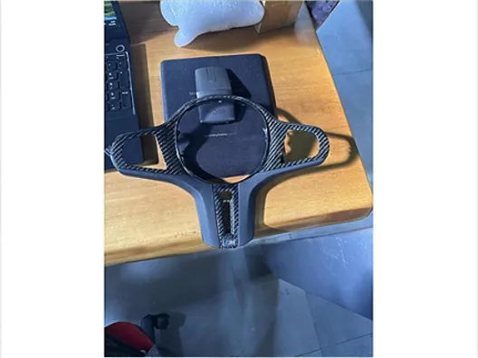 Orijinal OEM BMW parlak karbon fiber direksiyon kiti Q220A