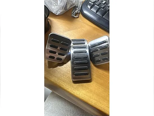 BORA Pedal Seti - Krom Pedal Seti Bora Golf Q186A