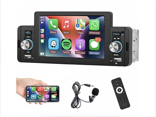 Essgoo 5inç ekran car play kamera ve mikrofon Q169A