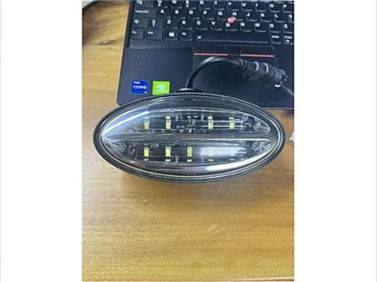 LED Işıklı Traktör iş makinaları Oval 45W Çalışma Lambası, Q2E