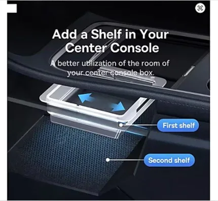 Baseus araba saklama kutusu merkezi konsol organizatör Q53A