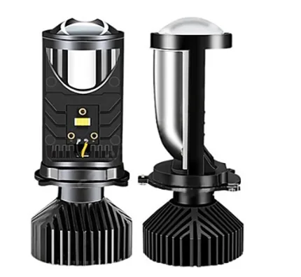 Mercekli Led Xenon H4 Şimşek Etkili Ultra Güçlü Işık Q45A