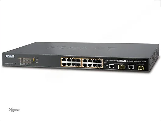 PLANET Ethernet Anahtarı FGSW-1816HPS 16 Bağlantı Q131X