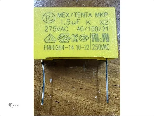 30 ad AC 275V 1uF 1,5uF 2uF polipropilen folyo kondansatör E508X