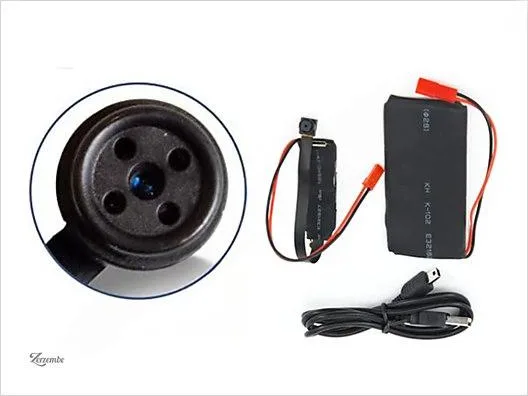 Düğme Gizli Kamera Mikro Uzaktan Izlenebilir 1080P K90X