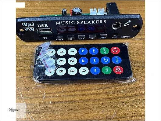 Mikrofonlu 12v Bluetooth Mp3 Ses Çalar B255X