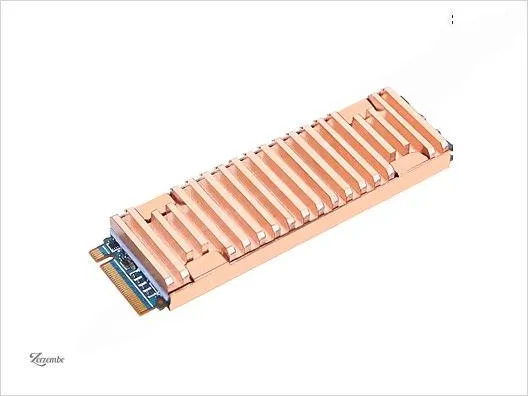 Ultra ince bakır M.2 SSD SOĞUTUCU F88X