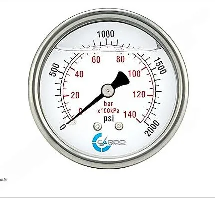 CARBO Instruments 2 1/2" Basınç Göstergesi D253X
