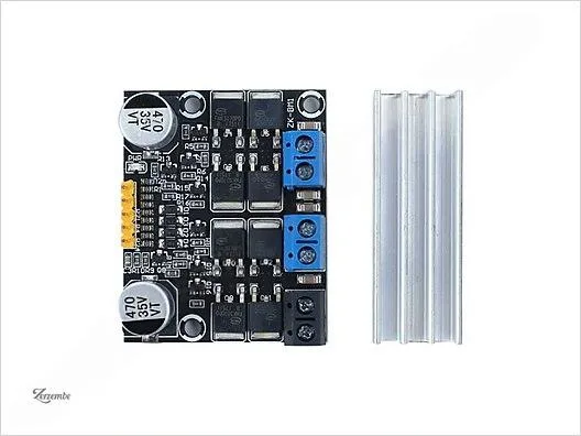 ZK-BM1 10A 3-18V DC PWM Çift Motor Sürücü EC57X