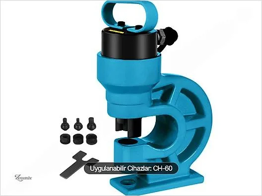 VEVOR CH-60 Hidrolik Delik Açma Aleti 31T Delik R148X