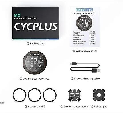 CYCPLUS M2 GPS Bisiklet Bilgisayarı B247X