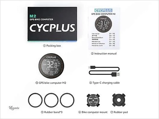 CYCPLUS M2 GPS Bisiklet Bilgisayarı B247X