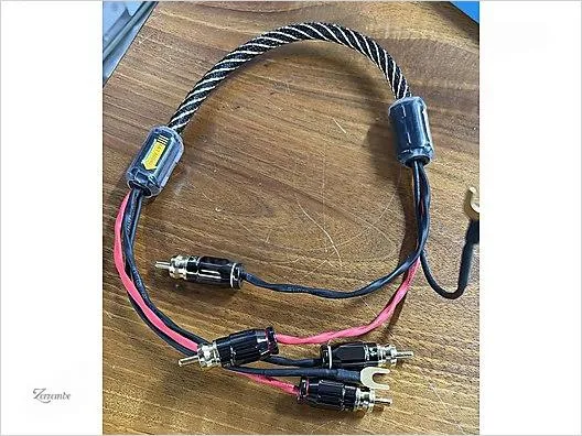 6N OFC HiFi Ses 2RCA Kablosu Topraklama Kablosu ile G44X