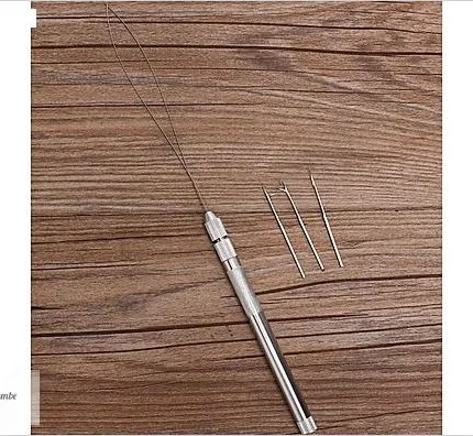 Mikro Boncuk Looper Alüminyum Saplı Çekme Döngüsü Paslanmaz F95X