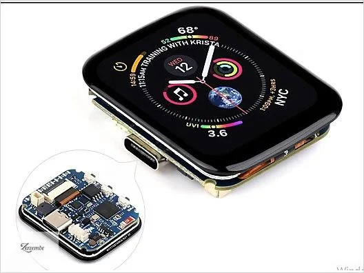 LCD Ekran, ESP32-S3, 1,69 240 x 280, Dokunmatik Ekran F96X