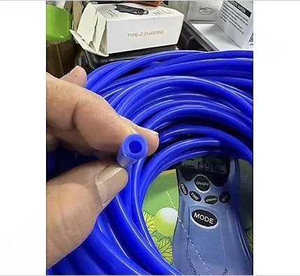 8mm Dış Çap 4mm İç Çap Mavi Silikon Vakum Hortumu B171X