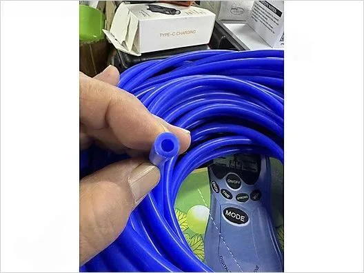 8mm Dış 4mm İç Çap Mavi Silikon Vakum Hortumu B171X 8mm Dış Çap 4mm İç Çap Mavi Silikon Vakum Hortumu B171X