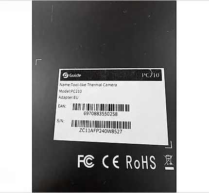 Guide PC210 El Tipi Termal Kamera ve Test Cihazı X62Y