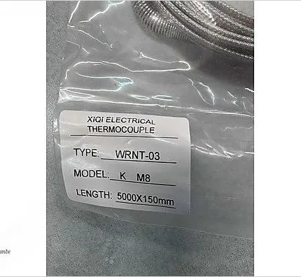 WRNT-03 M8 K-Tipi Termokupl Sıcaklık Sensörü (5m Kablo / 15cm Prob)