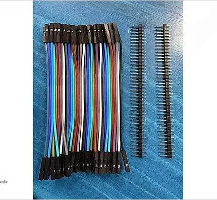 2 Adet 40 Pin Dişi-Dişi Jumper Kablo 10 cm D276X