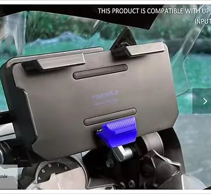 BMW Garmin Uyumlu 15W Kablosuz Şarjlı Navigasyon Standı Z34X