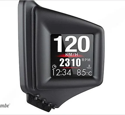 OBD2 P8 Baş Üstü Göstergesi HUD Dijital Ekran Q21E