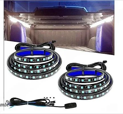 Kamyon ve Pick-Up Anahtarlı Şerit LED Işık Seti 2x150cm Q23E